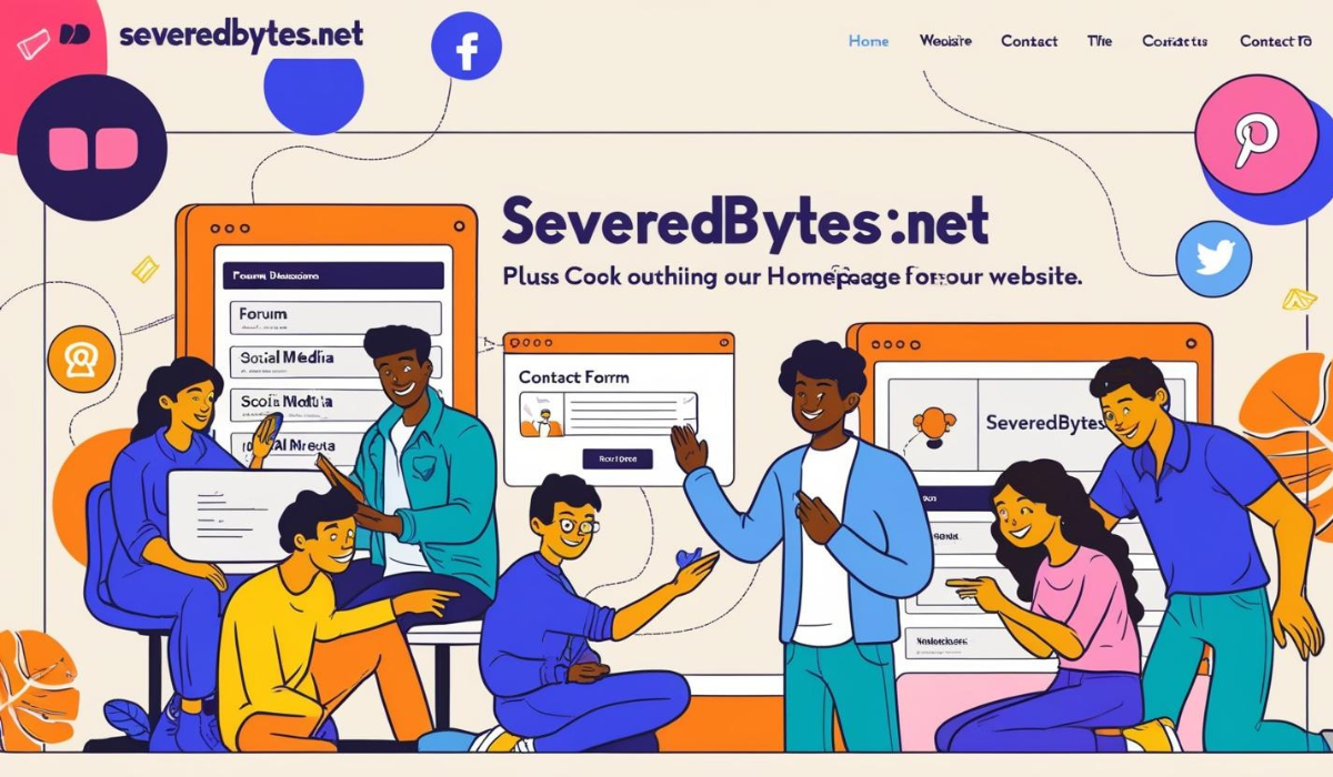 get in touch in severedbytes.net